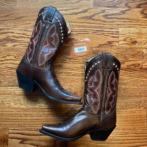 Justin’s Cowboy Boots - Never Worn, Brand New With Tags in Original Packaging